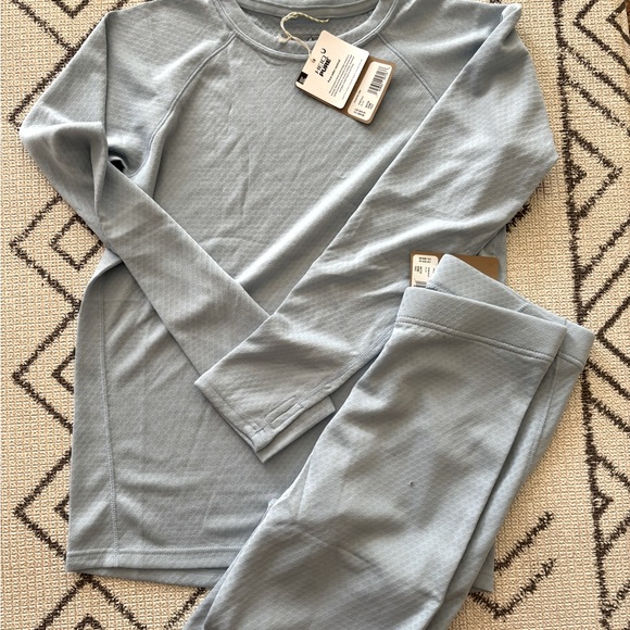 Patagonia Kids Capilene Midweight Crew and Pant. BNWT size medium 10 - Picture 1 of 5
